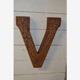 Industrial letter "v"