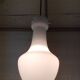 Opaline globe design pendant light by Targetti Sankey (Italy) - mid-20th century