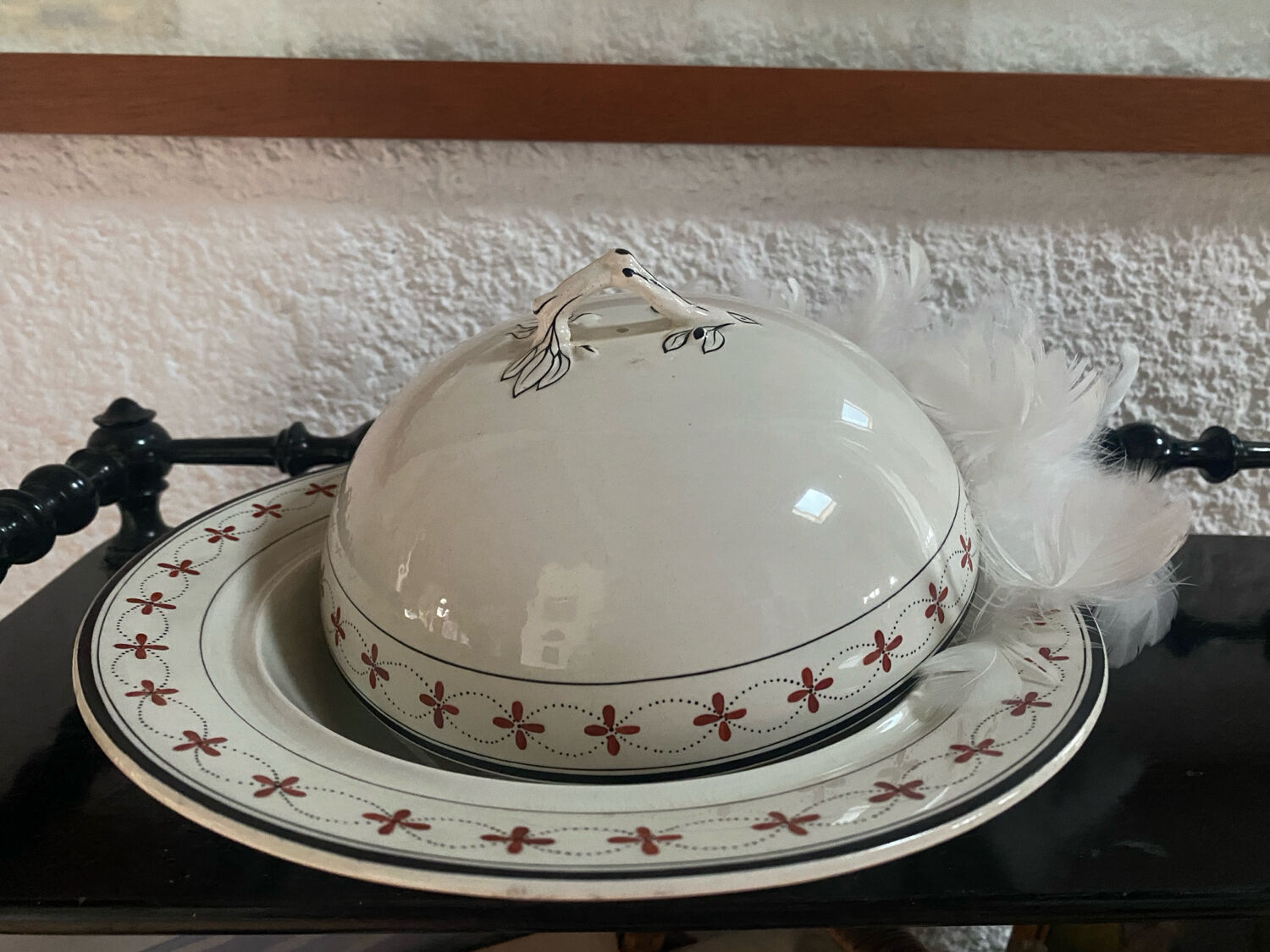 Antique Wedgwood cloche dish