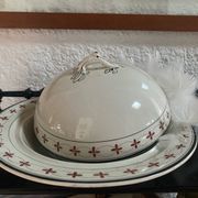 Plat cloche Wedgwood ancien