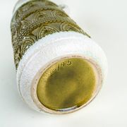Ceramic floor vase with relief pattern, West Germany, 1970s