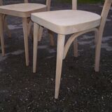 Series of 4 Baumann bistro chairs