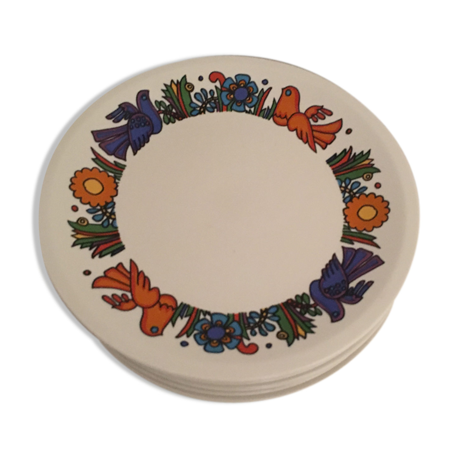 Lot of 6 plates Acapulco