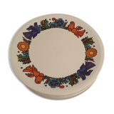 Lot of 6 plates Acapulco