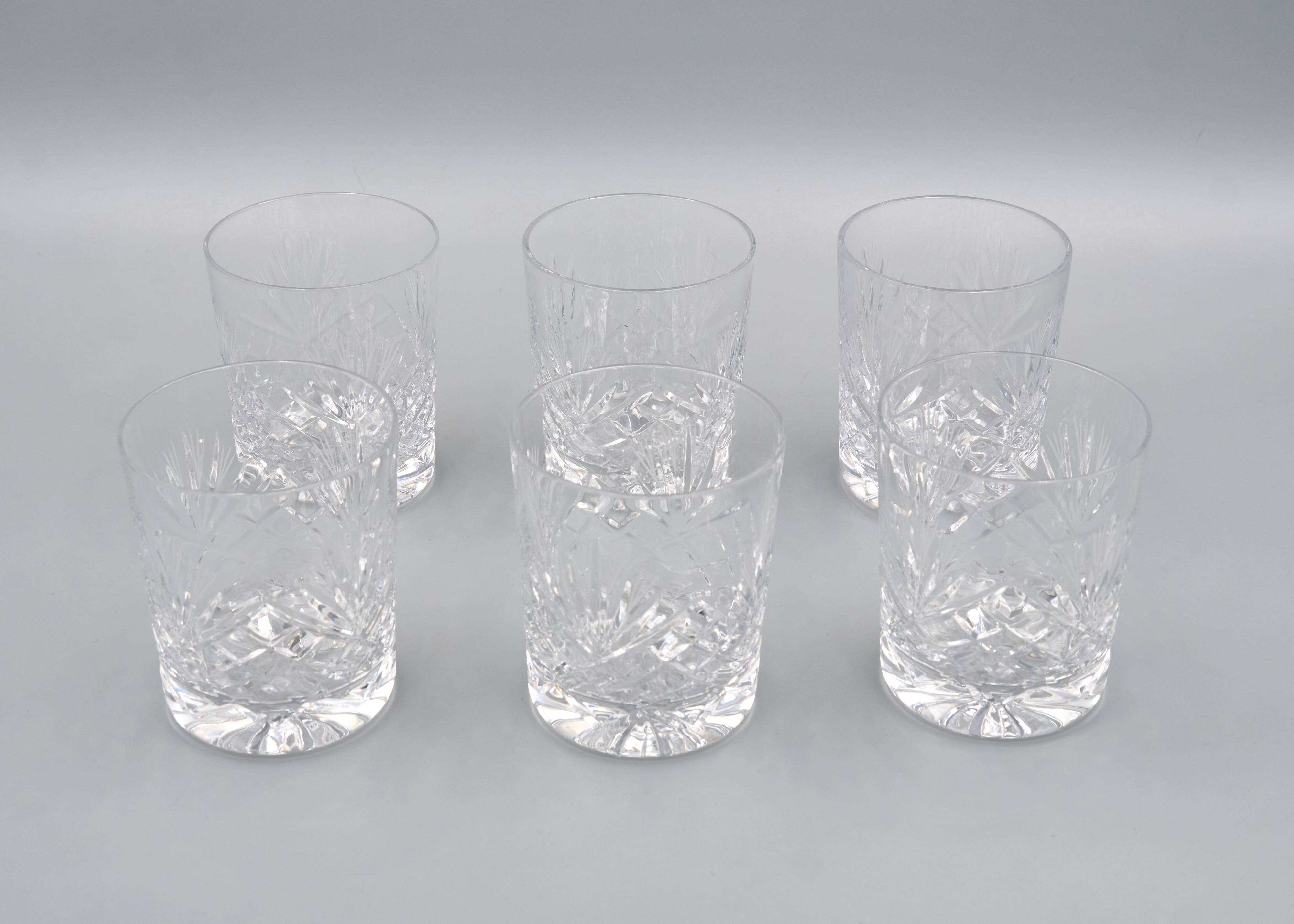 6 Vintage-Style Glasses, 1960s Style