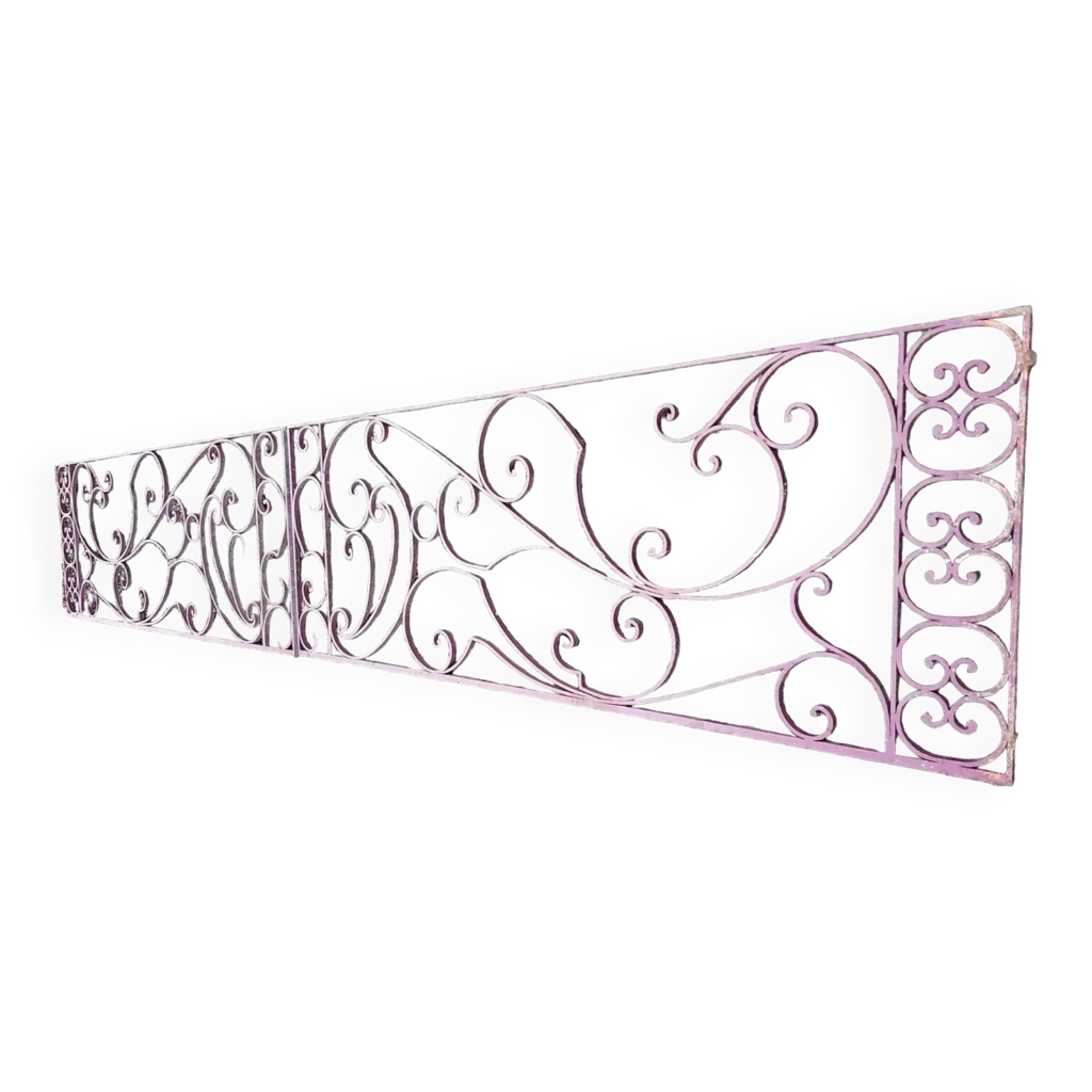 Barrière, garde corps en fer forgé | Selency