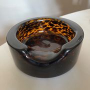 XXL pocket tray Murano 1970 Italian design blown glass