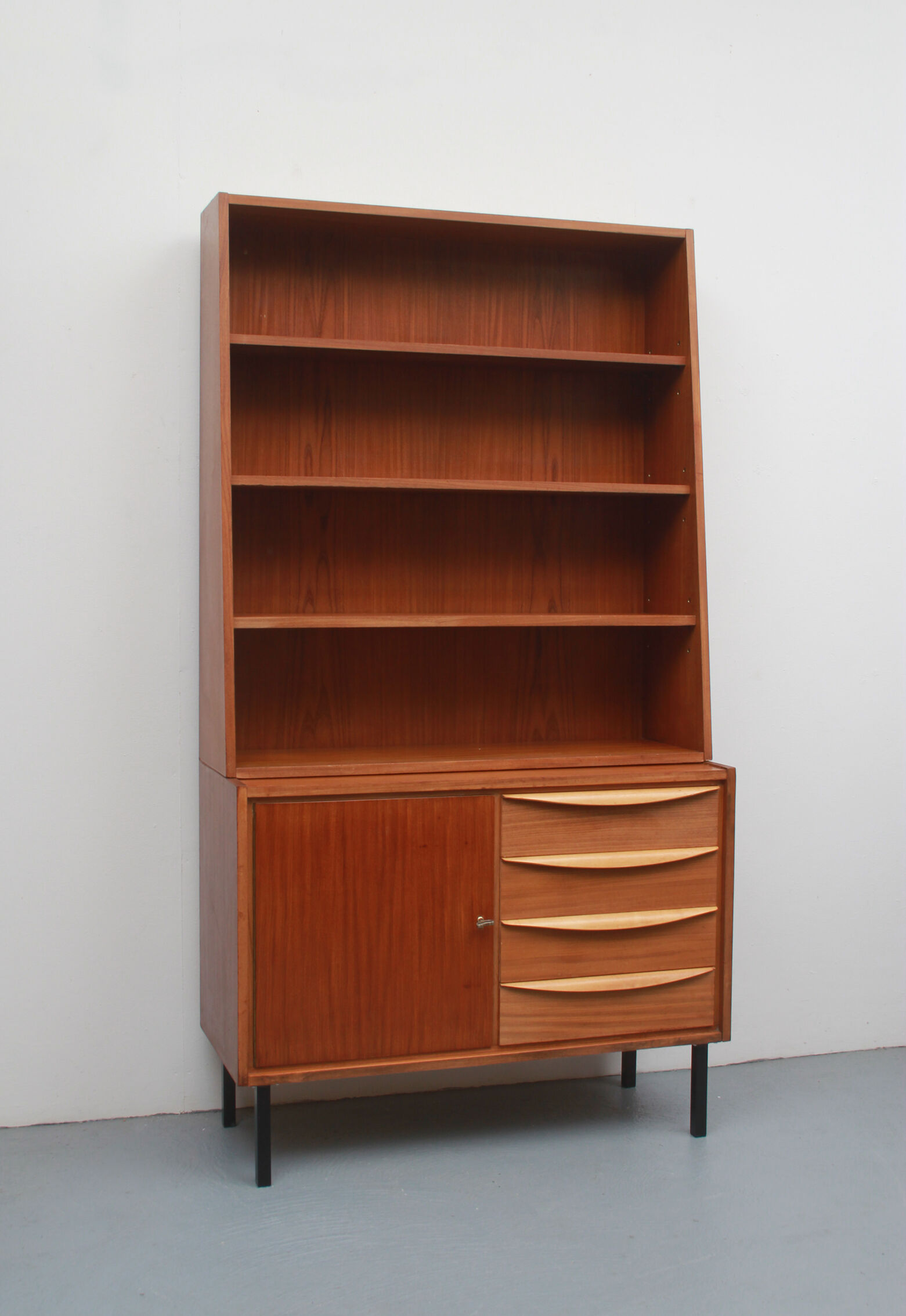 1950s sideboard shelf combination