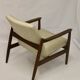 Armchair GFM-142 by Edmund Homa 1960s beige fabric.
