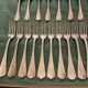 Set of 11 forks and 11 spoons Christofle Japan model