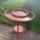 Baumann wooden bathroom cabinet curved belle époque circé 1920