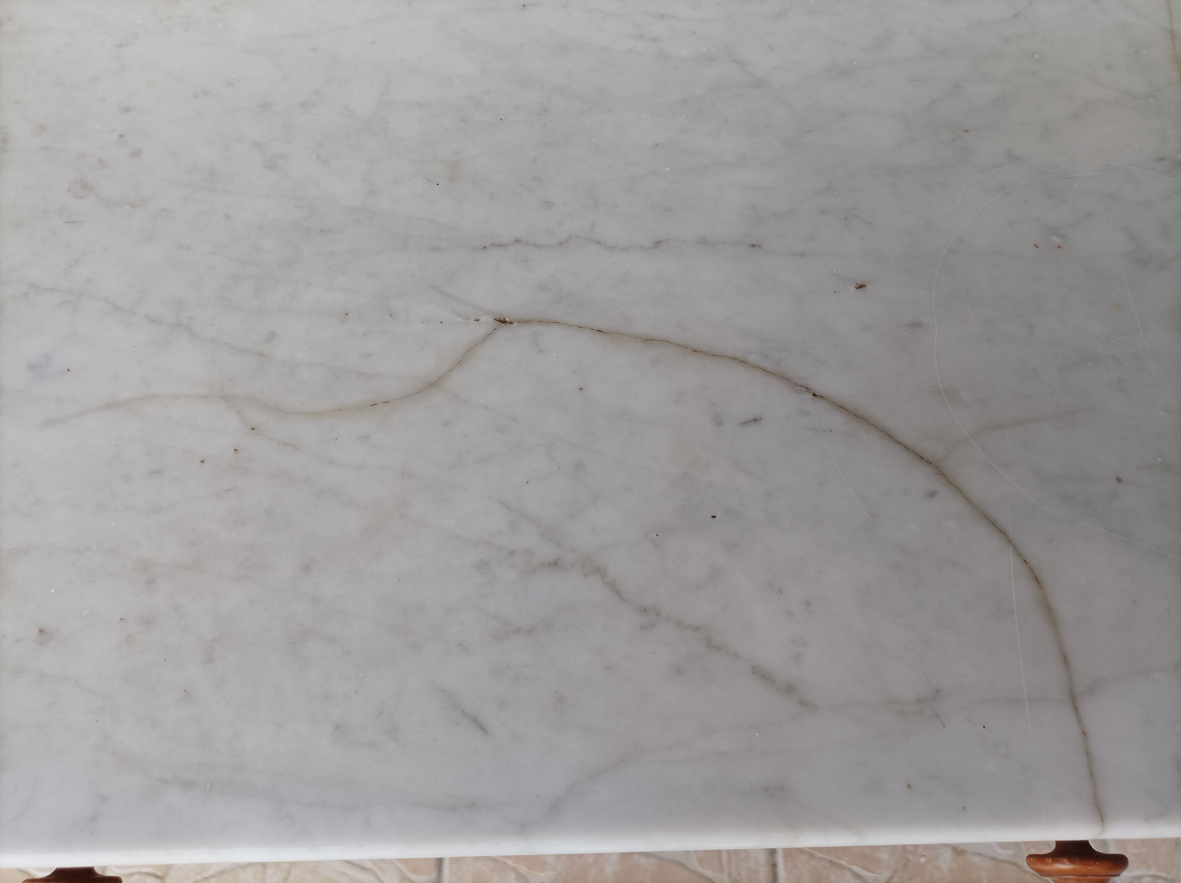 Vintage walnut vanity