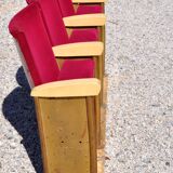 Vintage cinema bench 3 seats