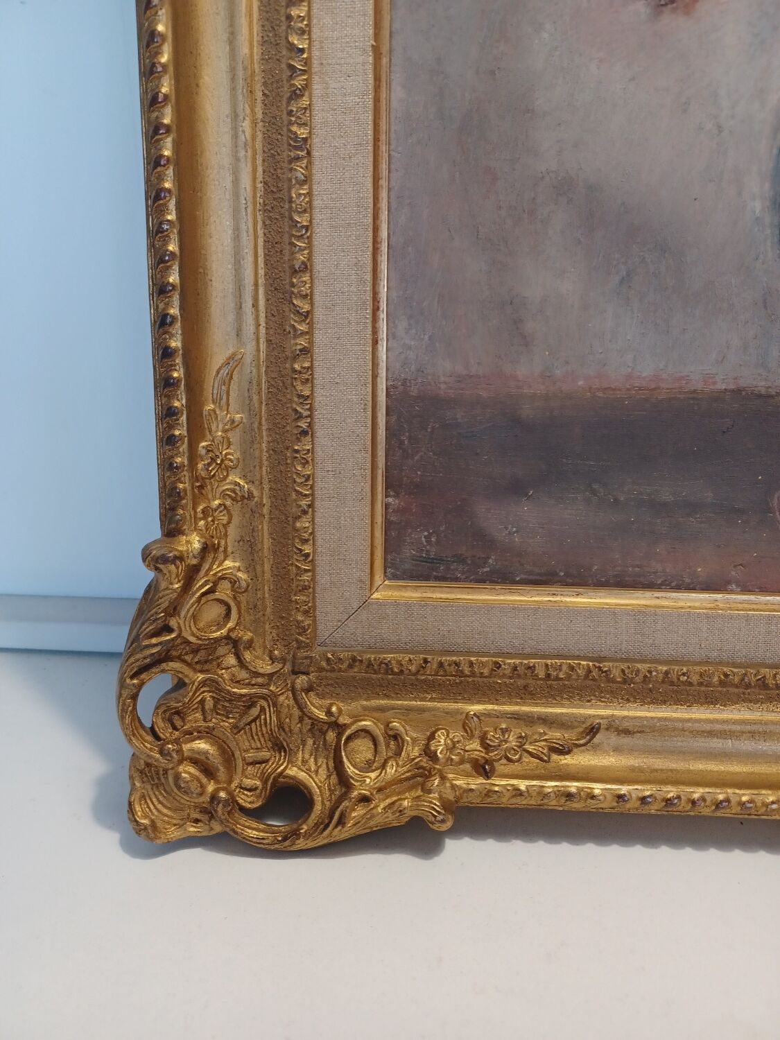 Oil on canvas by philippe le molt. 30s/40s