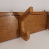 Pretty trapezoidal coat hook from the 60s