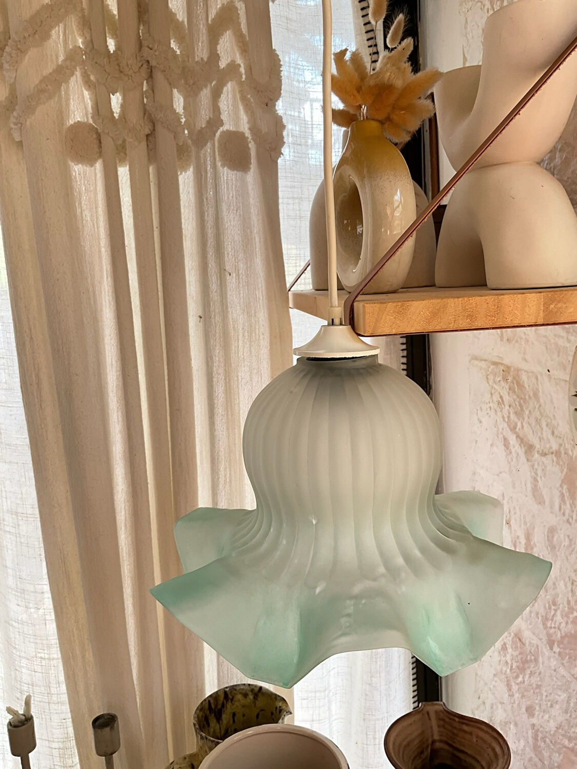 Art Deco suspension from the 1950s.