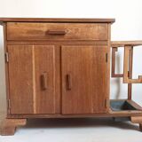 Small Art Deco entryway cabinet, 80 cm wide