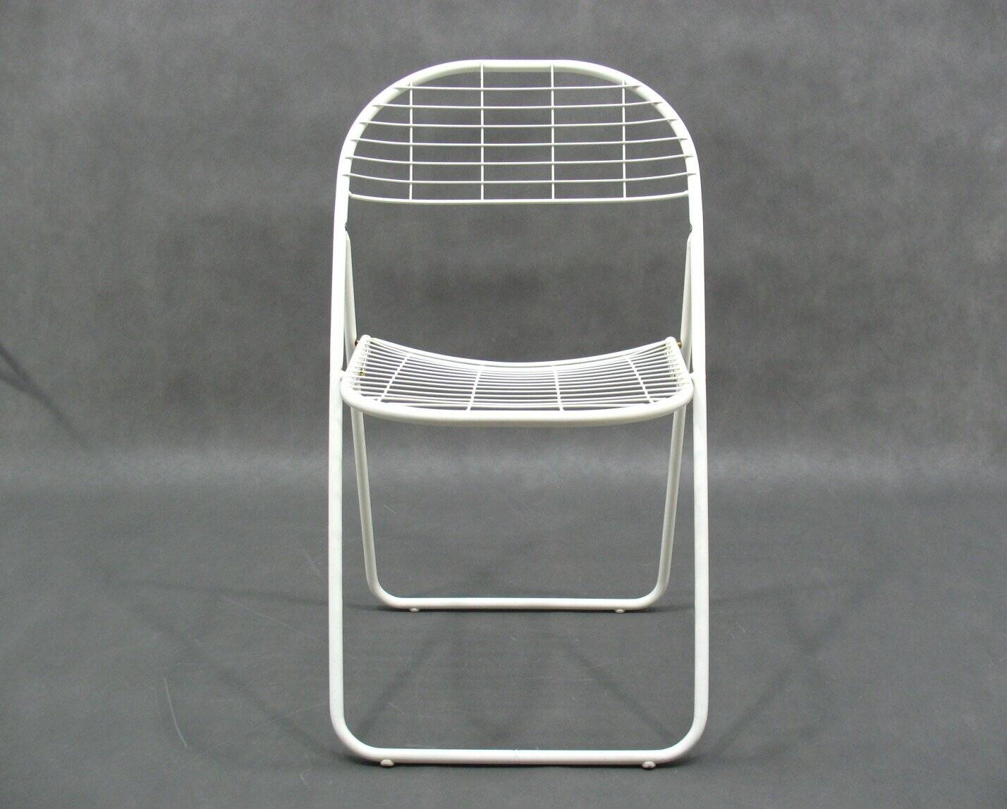 Metal Folding Chair by Niels Gammelgaard for Ikea