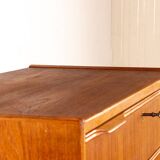 Commode Danoise 4 tiroirs en teck par Henning Jørgensen pour Fredericia.