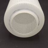 White glass lampshade, 1960s-70s