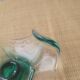 Italian glass candle holder