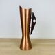 Scandinavian copper and teak vase from the 60s