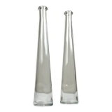 Pair of glass bottles 20 cl