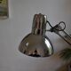 Articulated architect lamp with vintage clip, 90s, chrome metal