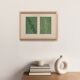 Duo of paintings on paper, herbarium and botanical series signed Eawy.