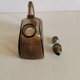 Vintage carafe in smoked glass