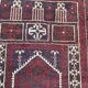 Vintage afghan carpet belutch 89x147 cm