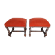 Low stool footrest style Louis XIII ep 1940