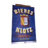 Old Klotz beer poster