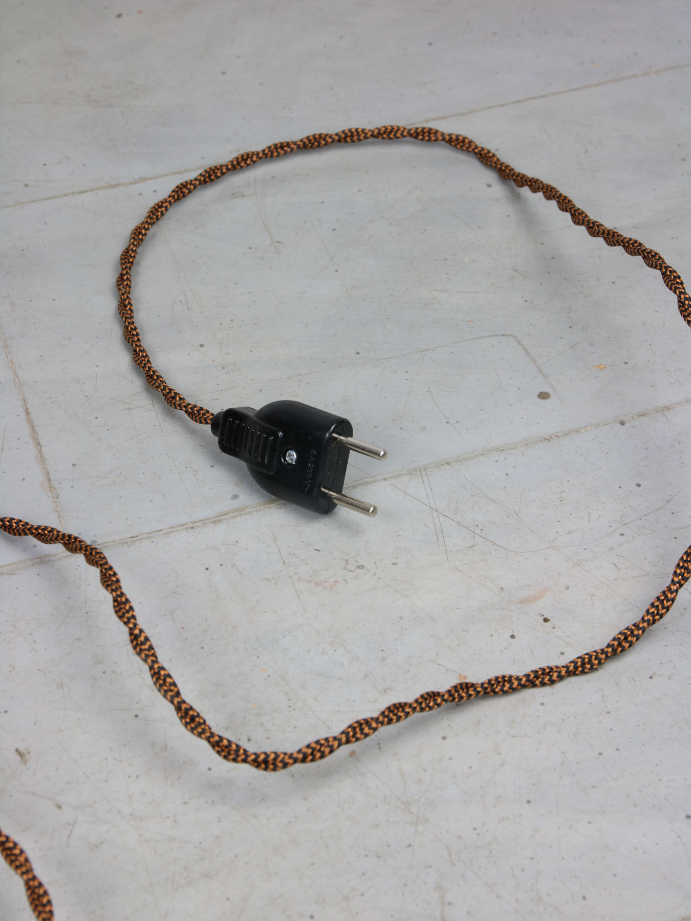 Vintage green gooseneck table lamp