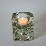 Reversible Bohemian crystal photophore - 60s or 70s