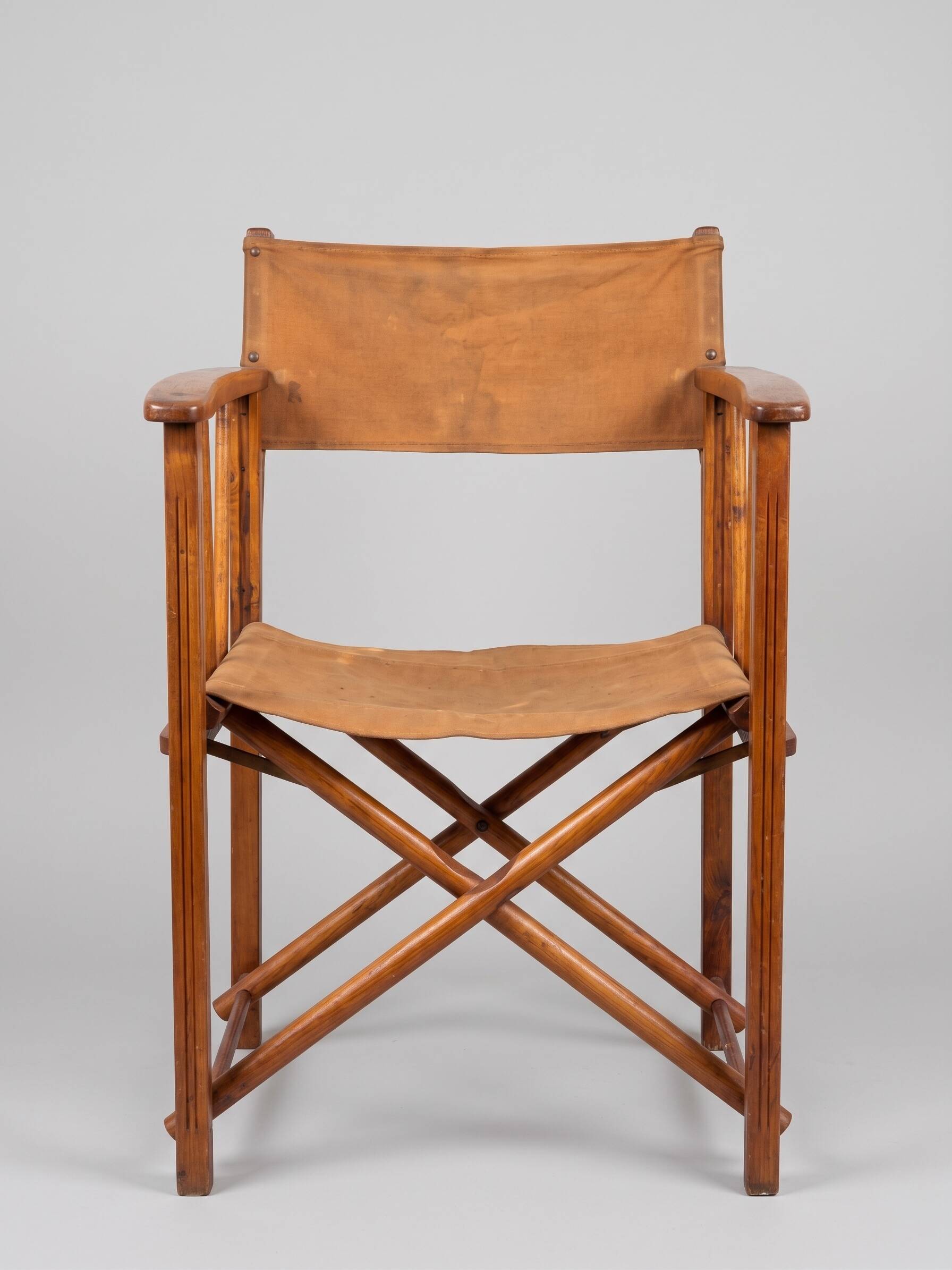 Vintage folding director's chair