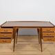 Mid-Century Teak Desk by Svante Skogh for AB Möbelfabriken Balder, Sweden, 1950s