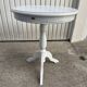 Unopiù white round table – indoor/outdoor – Ø60 cm