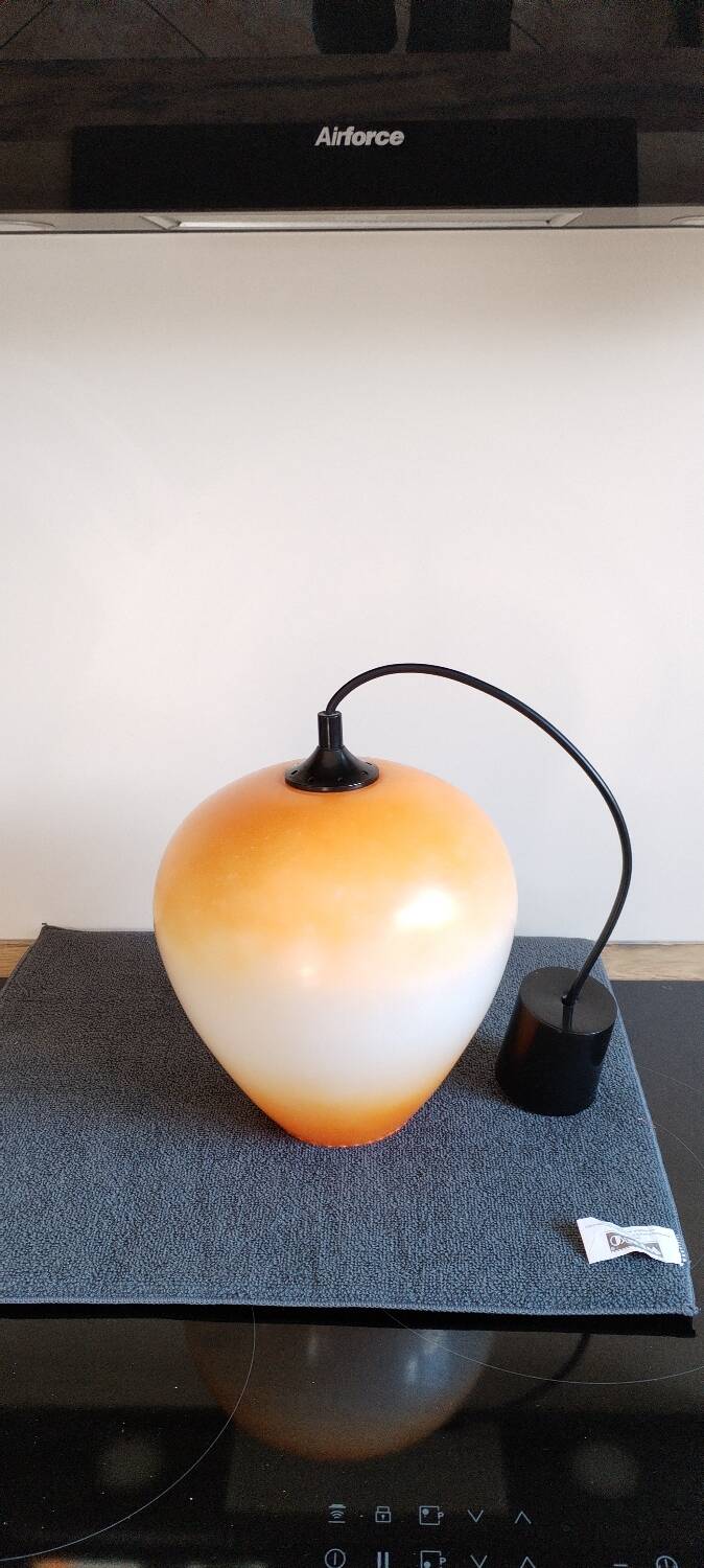 Suspension vintage orange