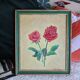 Oil on panel vintage roses