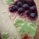 Raisin slipware plates