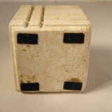 Mannelli travertine smoking set