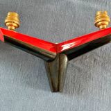 Art Deco ceramic wall light from the 1950s-60s.