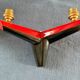 Art Deco ceramic wall light from the 1950s-60s.