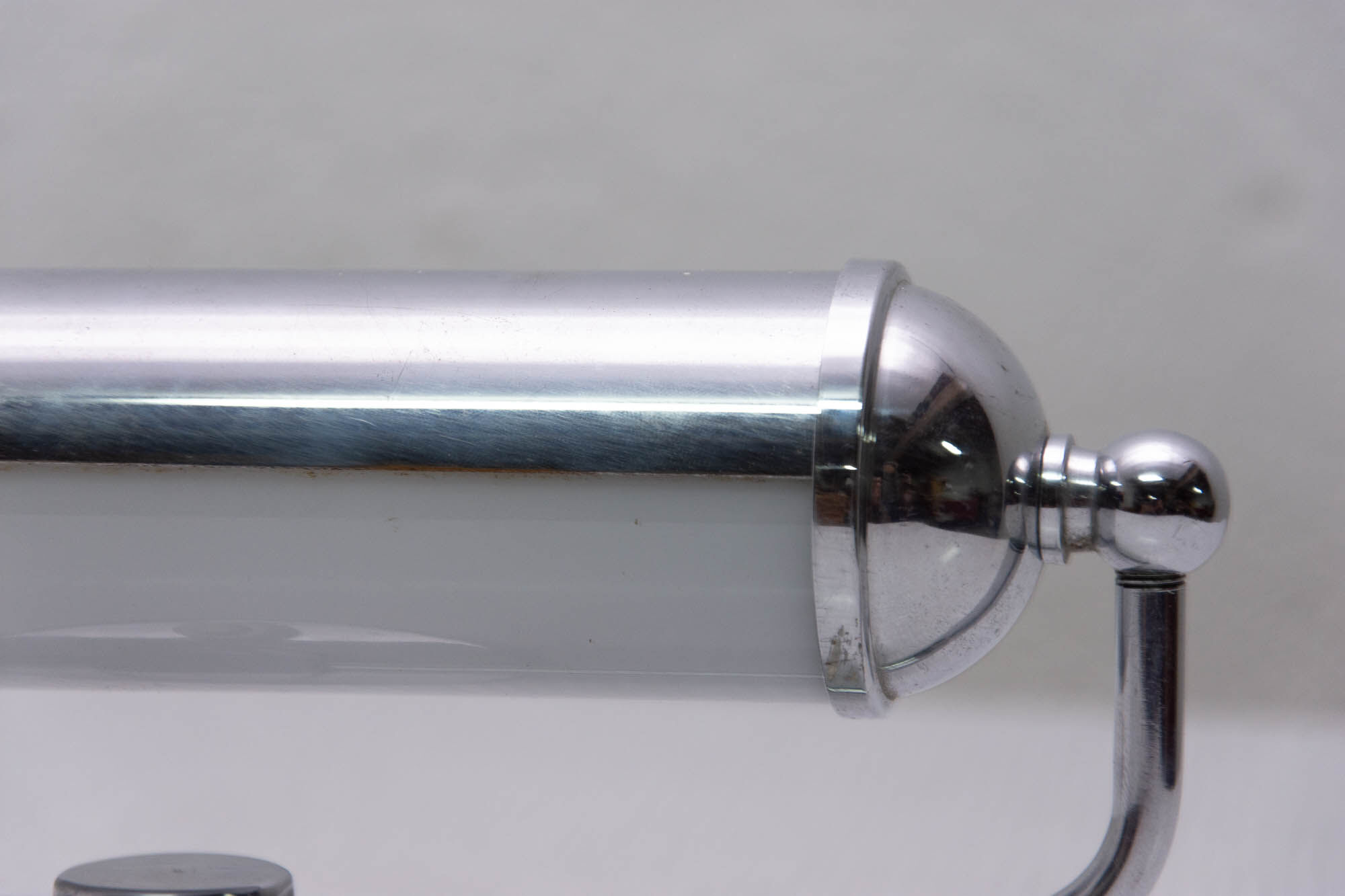 Bauhaus chromium plated wall lamp, 1940