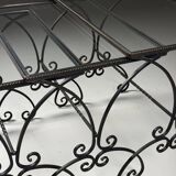 Set of 3 metal nesting tables 20th century