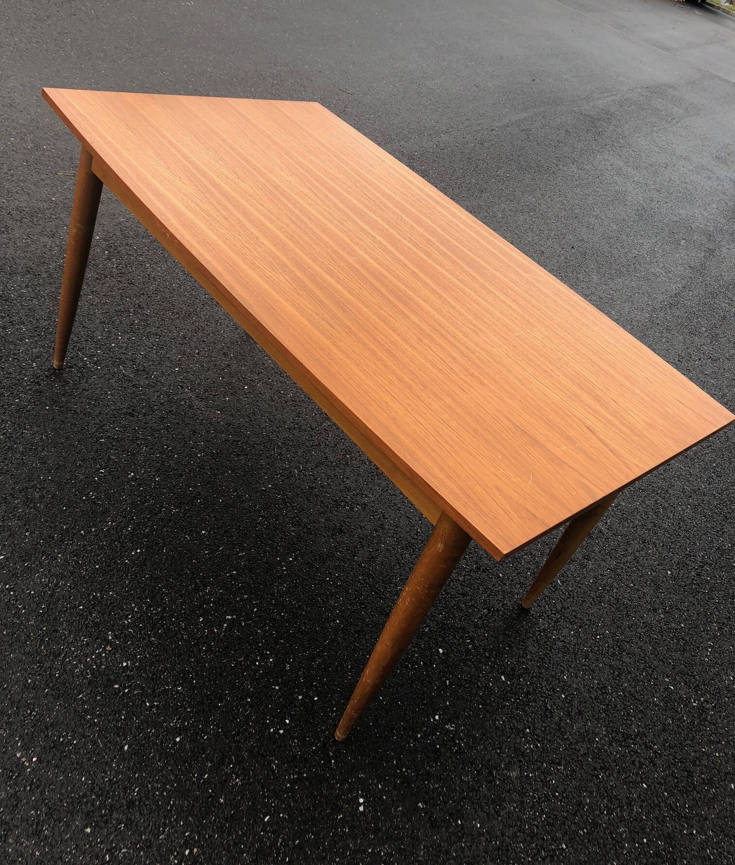 Scandinavian table in teak