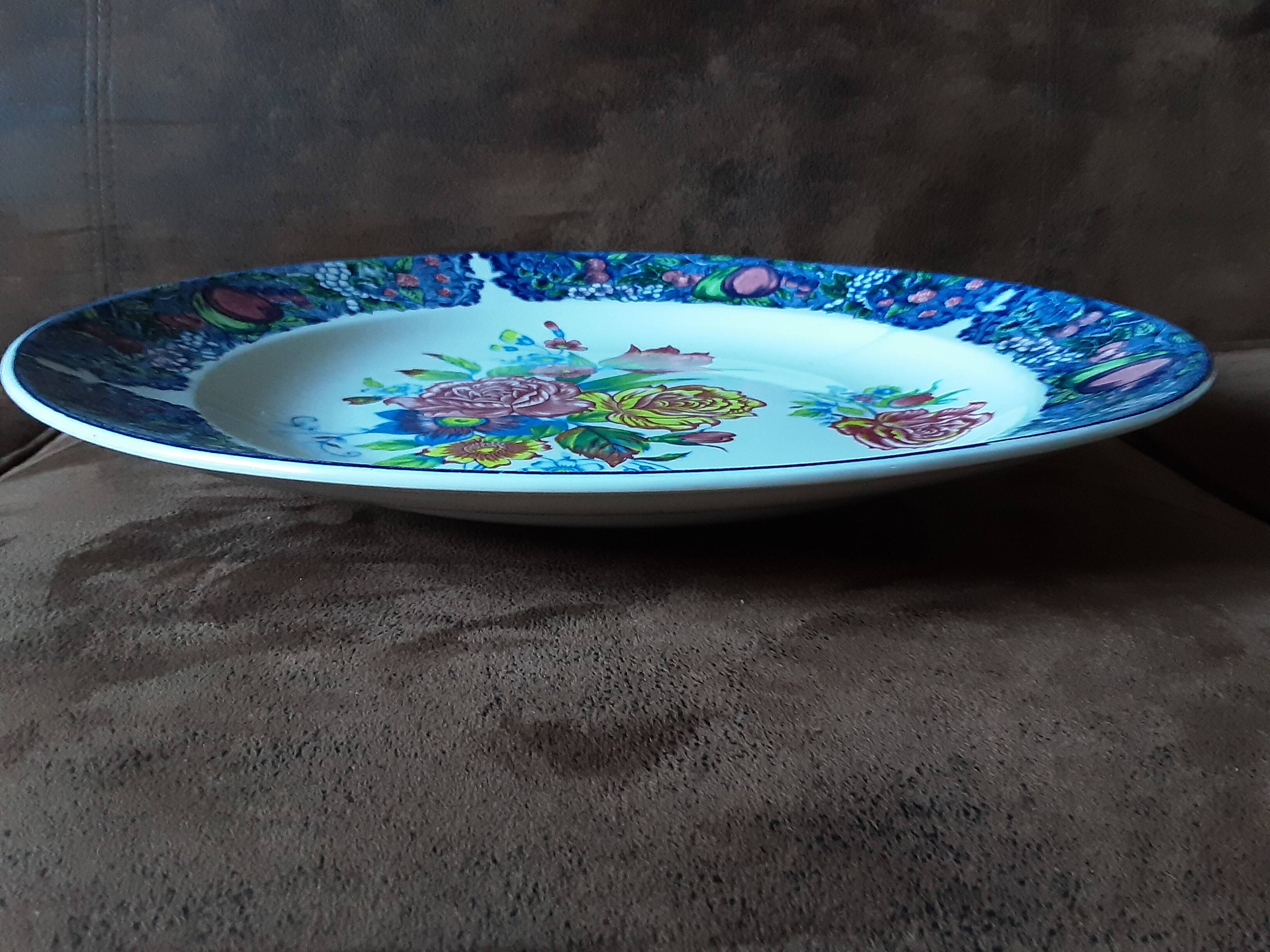 Large original ceramic dish