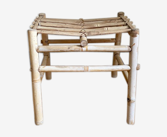 Banc en bambou