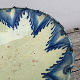 Ceramic fruit bowl on foot